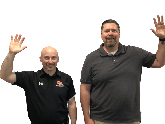 image of Mr. Lindner and Mr. Martinson